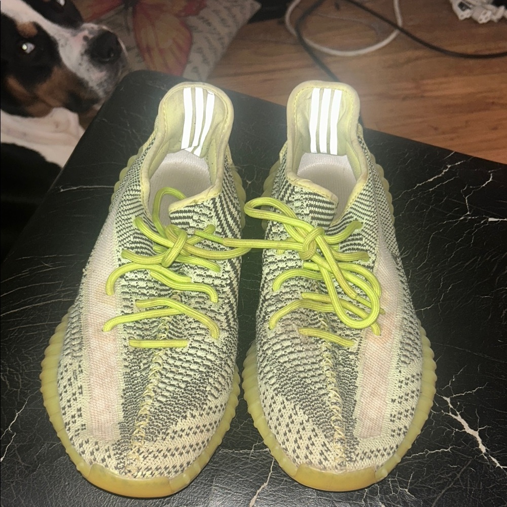 Adidas Yeezy Boost 350 V2 in Yellow and Green